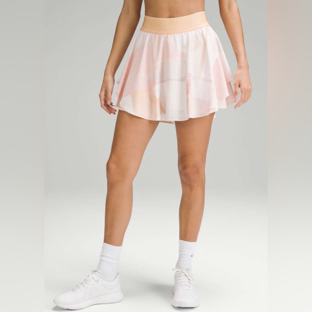 SOLD Lululemon Court Rival High-Rise Skirt Garrogeo Multi US6 Small
